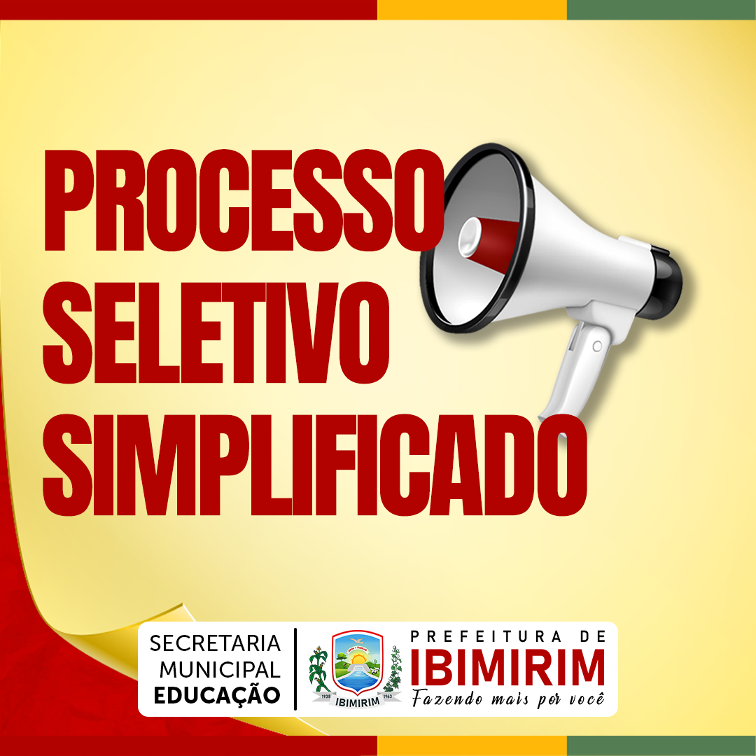 Seleção Pública da Educação